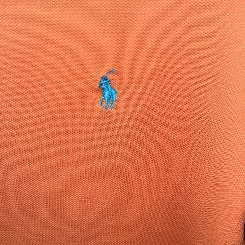 Polo Ralph Lauren shirt orange blue